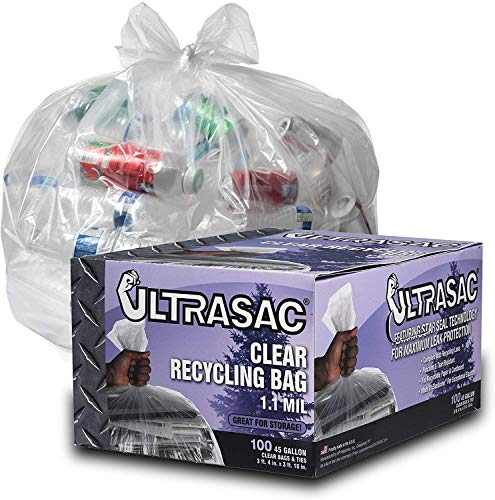 Ultrasac 45-Gallon Industrial Strength Trash Bags, 50-Count