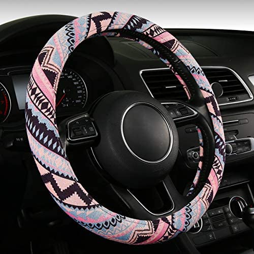Wholesale AUTOJING Boho Steering Wheel Cover,Steering Covers for Women