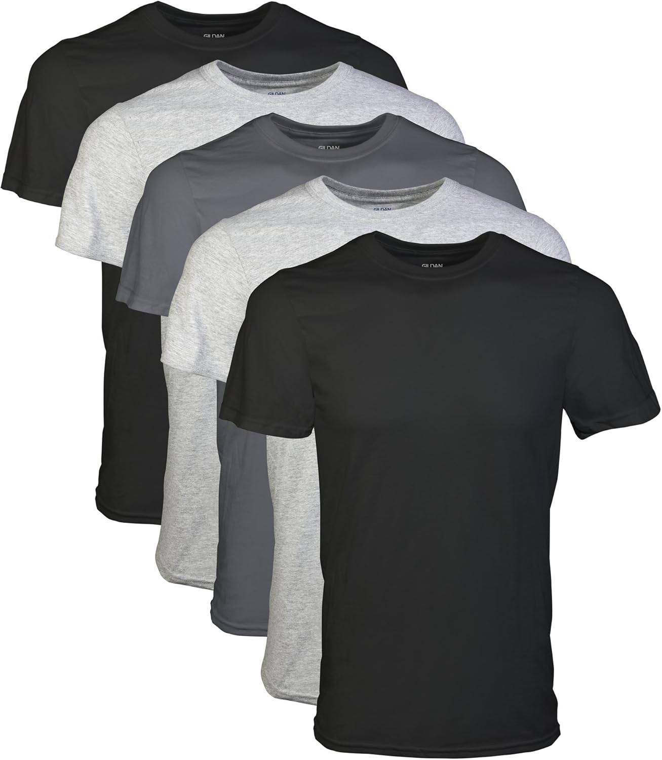 Gildan T Shirt Gildan G800 Adult 50/50 T-Shirt, Sport Grey, S