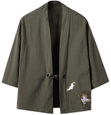 Wholesale PRIJOUHE Men's Japanese Fashion Kimono Cardigan Plus Size ...