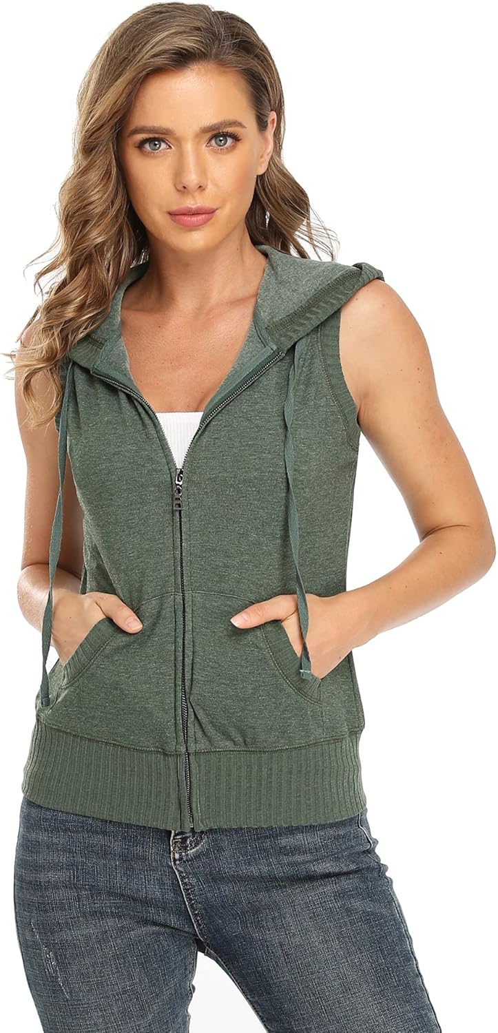 Sleeveless hoodie bulk online