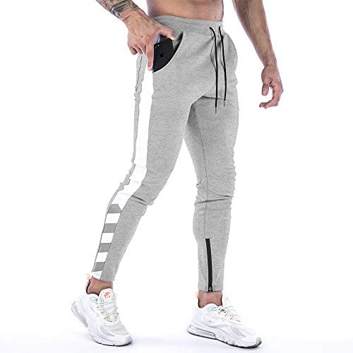 men's slim fit athletic pants