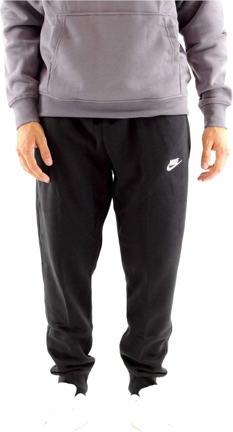nike joggers grey and black