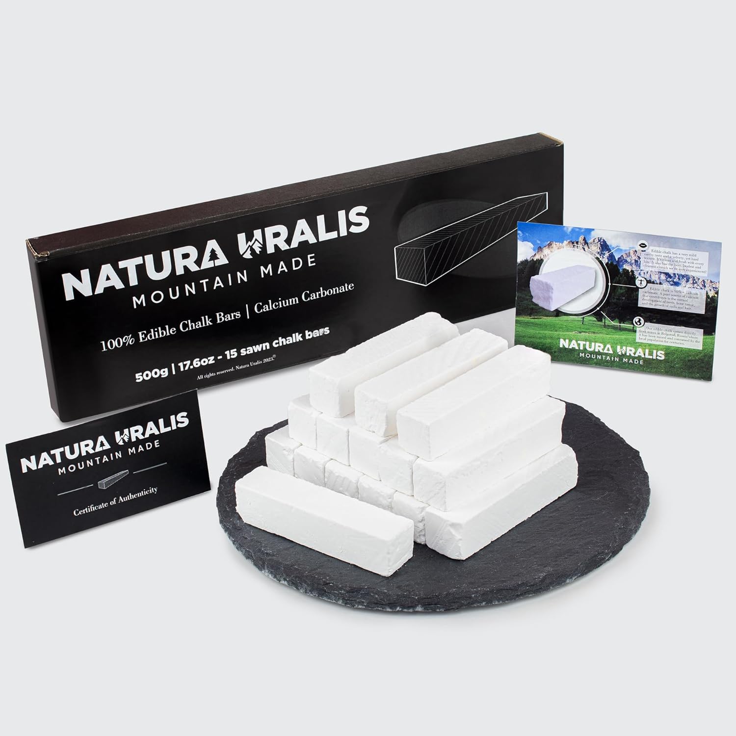 UCLAYS SVYAT SAWN Edible Chalk Chunks (lump) Natural For Eating (food