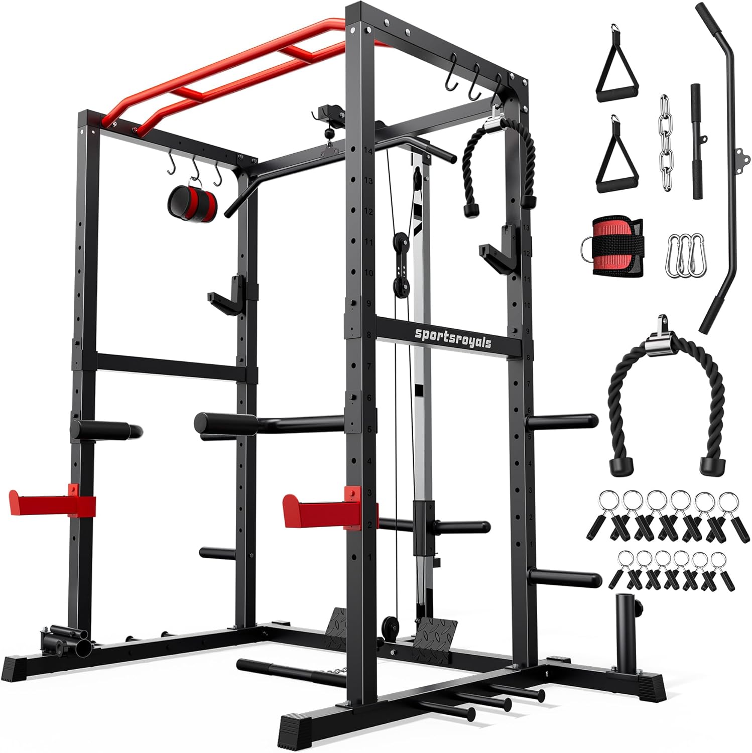 Rack Exercise Stand Cap Strength Cap Barbell Power Rack Stand CAP - Main Image