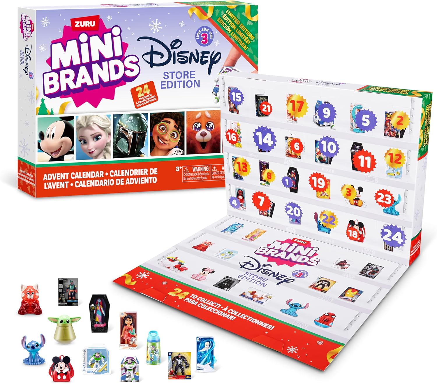 Aazon.co: Advent Calendar 2024, Girls Princess Deforation Toy 24