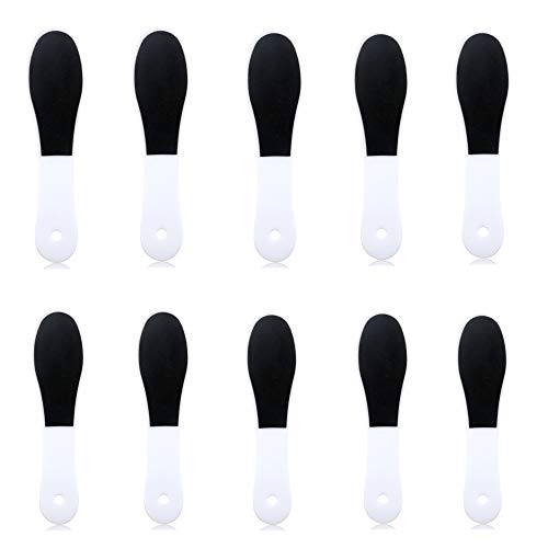 WLLHYF 4 Pieces Double Sided Pedicure Foot File Foot Scraper, Exfoliator  Remover Dead Skin Hard Skin