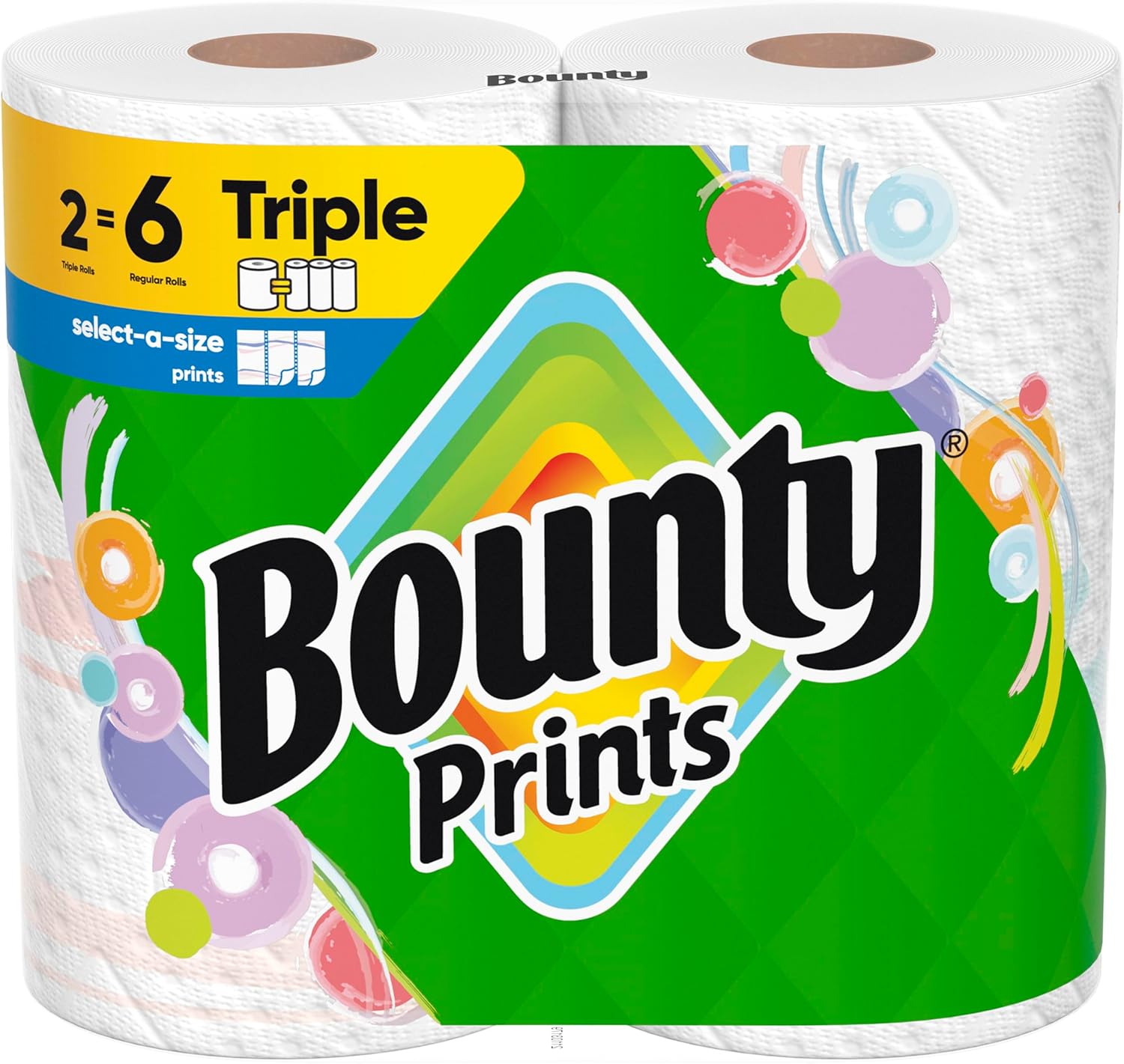 Brawny Tear-A-Square Paper Towels - 16 Double Rolls (32 Regular Rolls) 3 Sheet Sizes