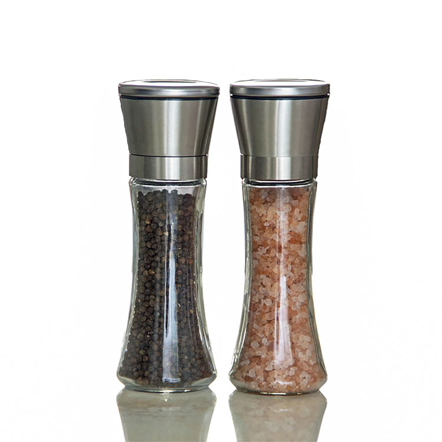 Beautiful Stainless Steel Salt and Pepper Grinder Set of 2 - Pepper Mi –  Benicci