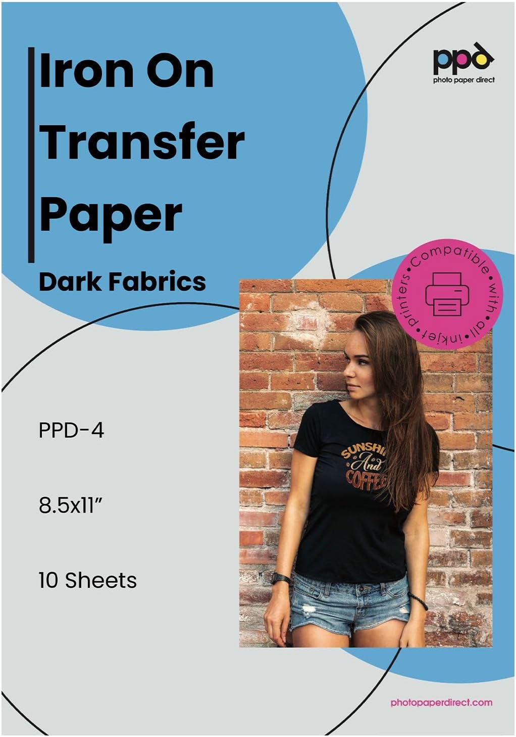 READY STOCK] 3G Jet-Opaque Heat Transfer Paper A4 - 10pcs
