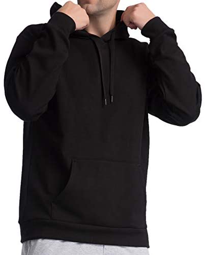 Wholesale THE GYM PEOPLE Men's Pullover Hoodie Loose fit