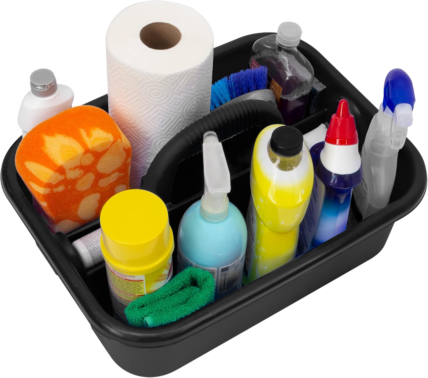 2Pack 17L Foldable Cleaning Supply Caddy With Handle, Portable Bucket - View #9