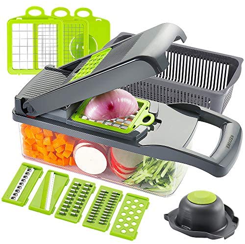 Dropship Miibox Vegetable Chopper With Container 22-in-1 Veggie