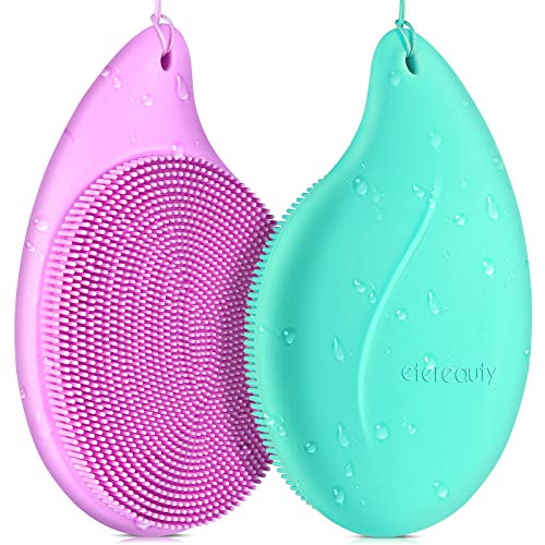 Super Soft Silicone Face Cleanser and Massager Brush Manual Facial Cleansing Brush