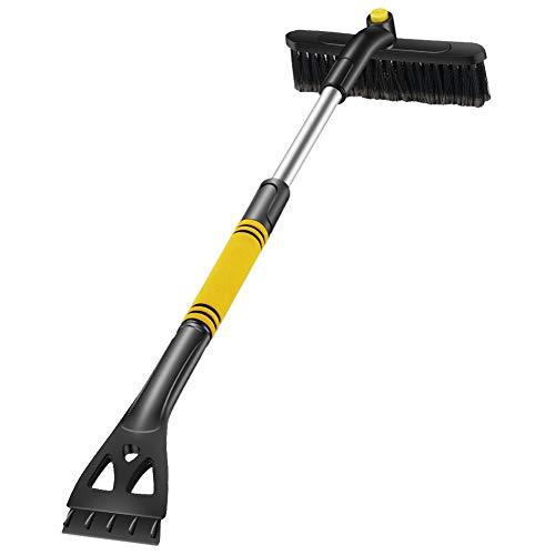 Wholesale GreatCool 35" Extendable Car Snow Brush with Squeegee and Ice