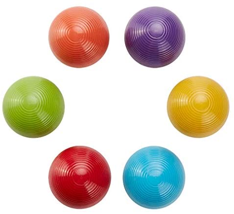 Kovot Giant Kick Croquet Game Set  Includes Inflatable Croquet Balls,  Wickets & Finish Flags 