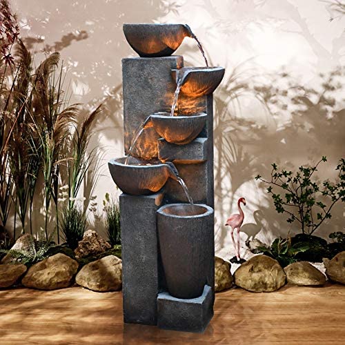 Wholesale D&F Gardenfans Water Fountain Outdoor Indoor Polyresin Decor ...