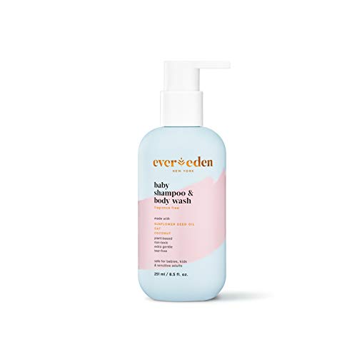 Evereden Kids Body Wash: Cool Peach, 12.7 fl oz. | Plant Based and Natural Kids Skin Care | Non-Toxic and Organic Ingredients | Multi-Vitamin Skin