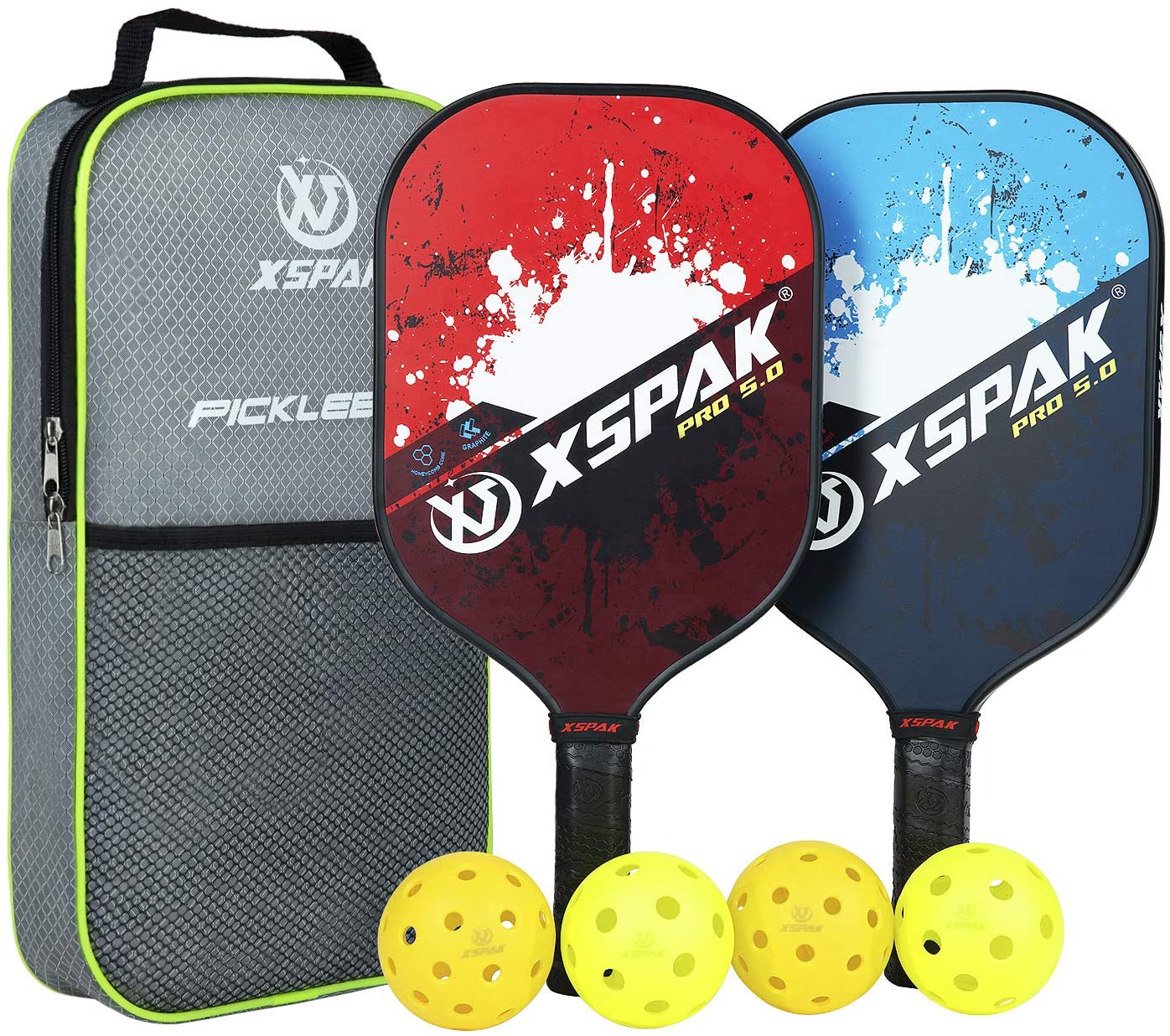Wholesale XS XSPAK Upgrade Pickleball Paddles Set of 2,Pickleball Set