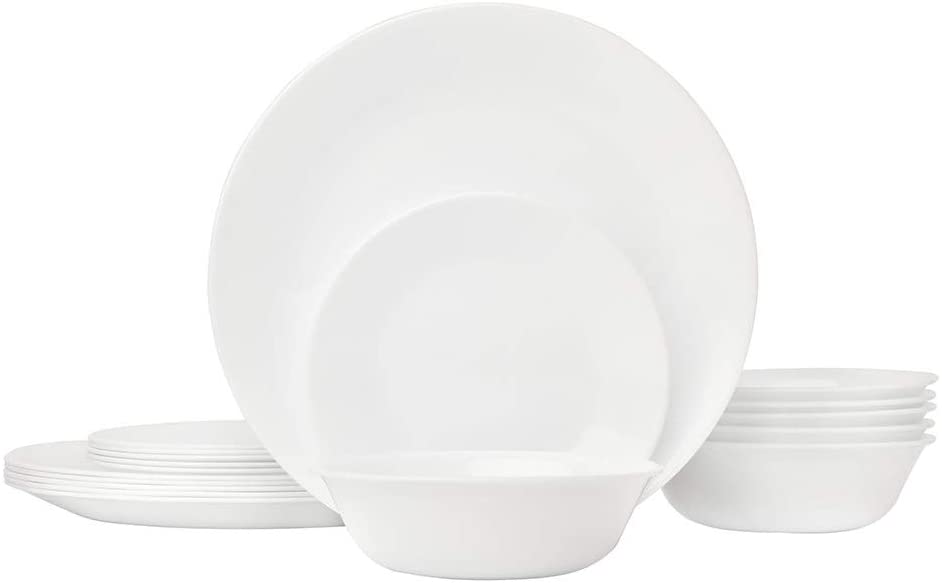 Wholesale Corelle Livingware 18Piece Dinnerware Set, Winter Frost