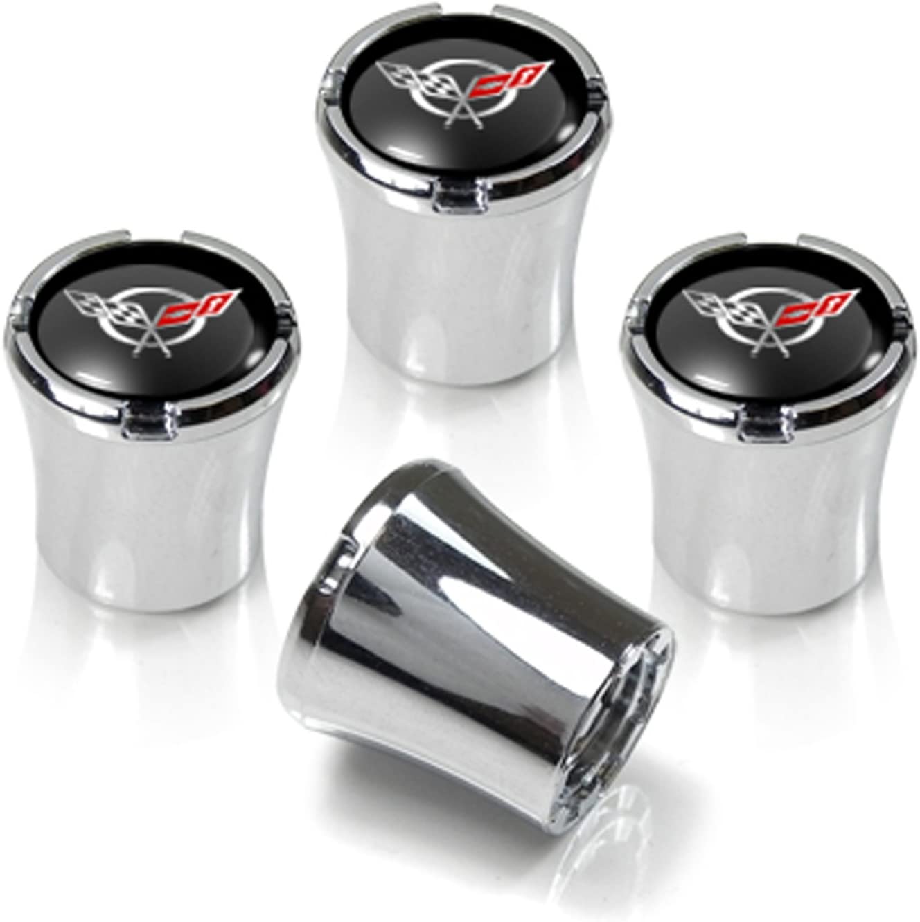 Wholesale Chevrolet Corvette C5 Logo Chrome Tire Stem Valve Caps Supply Leader — Wholesale Supply