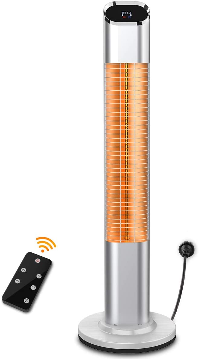 Wholesale PATIOBOSS Electric Patio Heater, Quiet Infrared Gold Tube