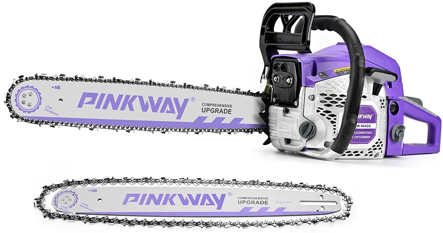Wholesale PINKWAY 2Cycle 63CC Chainsaw Saw Gas Powered 20" Chain Saws