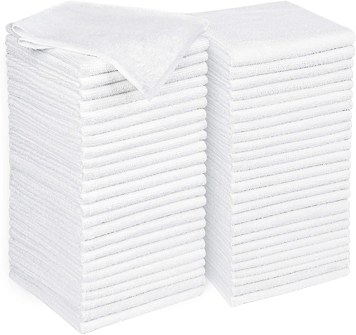 Wholesale AIDEA Microfiber Cleaning Cloths White, Strong Water