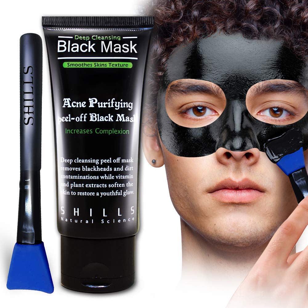 Wholesale SHILLS Black Mask for Men, Black Mask Purifying Peel Off Mask