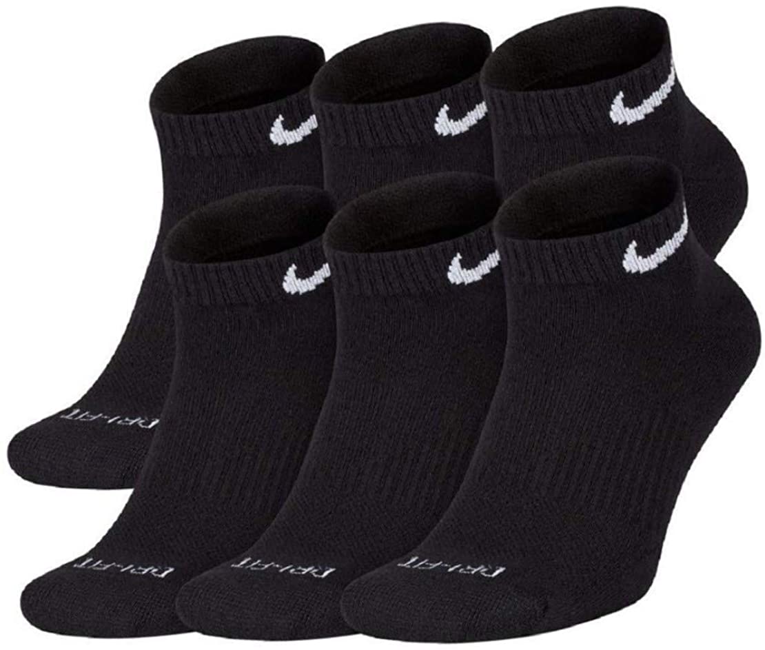 nike everyday plus cushioned training ankle socks 6 pairs