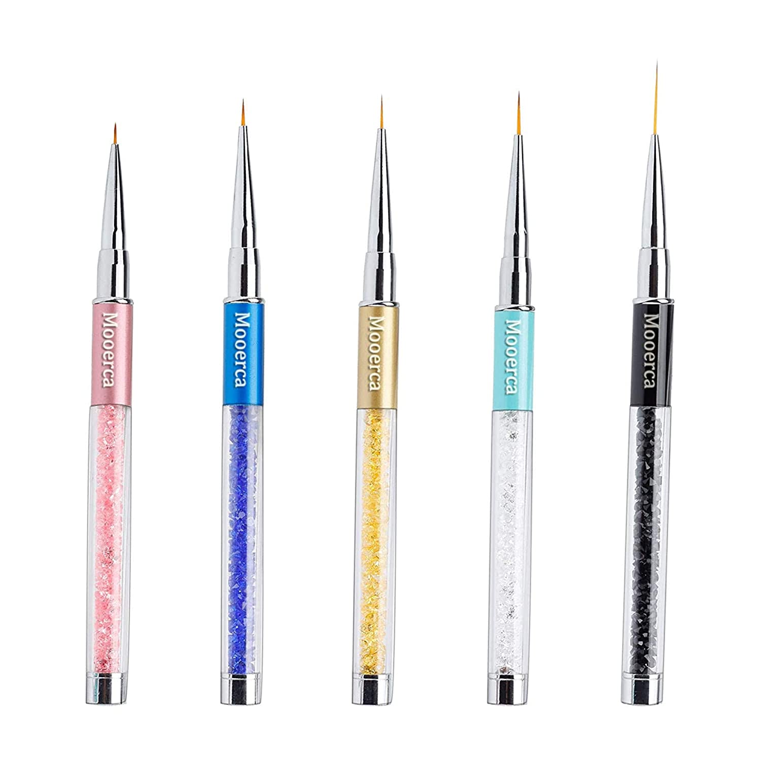 Wholesale 5Pcs Nail Art Liner Brushes UV Gel Painting Acrylic Nail