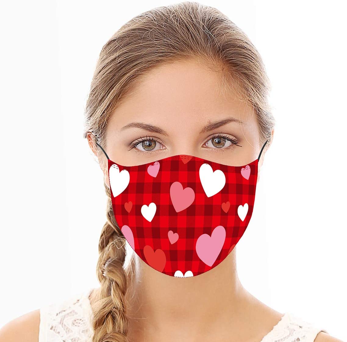Wholesale Hearts Reusable Cloth Valentine's Day Face Mask Supply Leader — Wholesale Supply