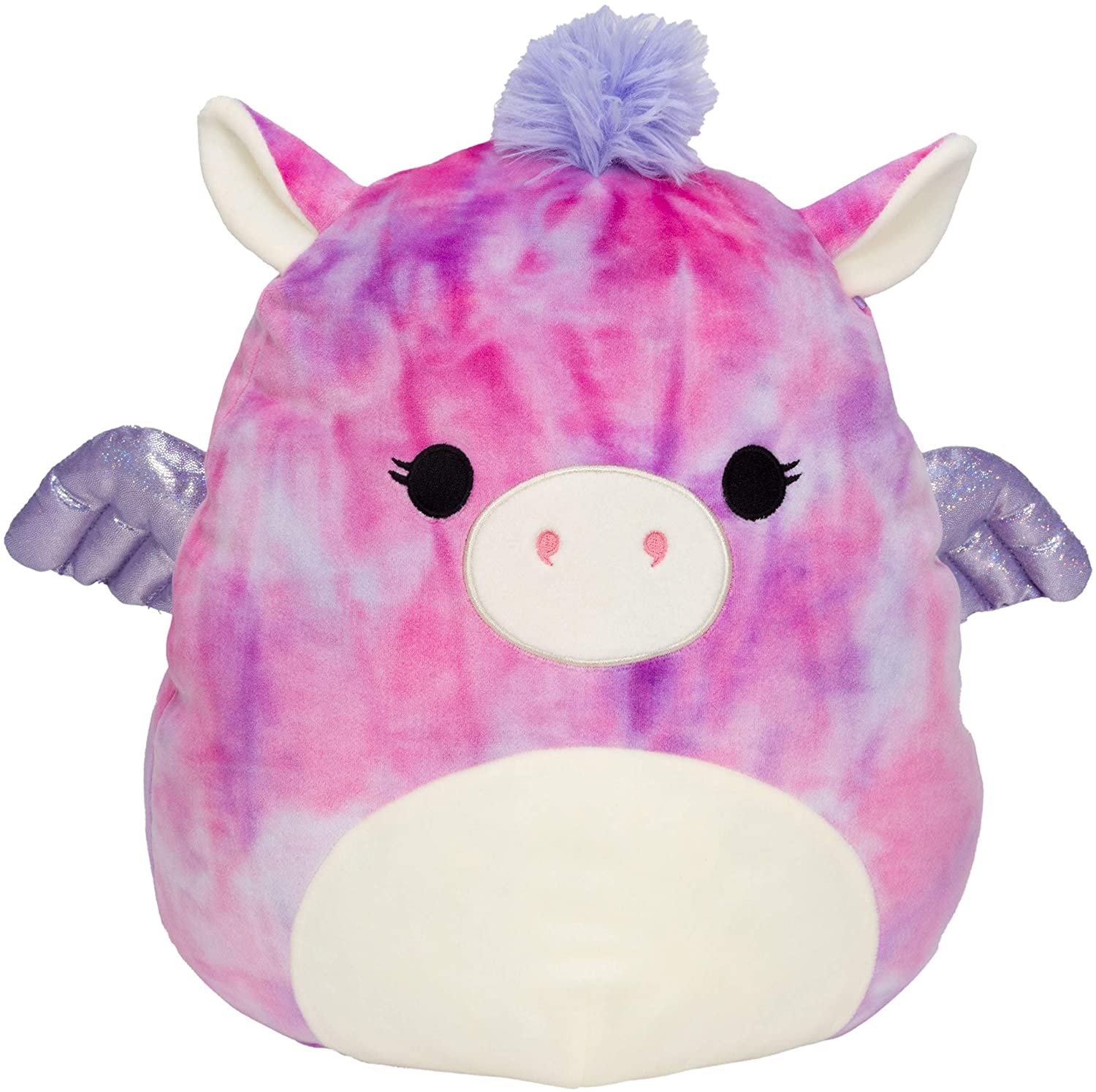 tie dye axolotl squishmallow