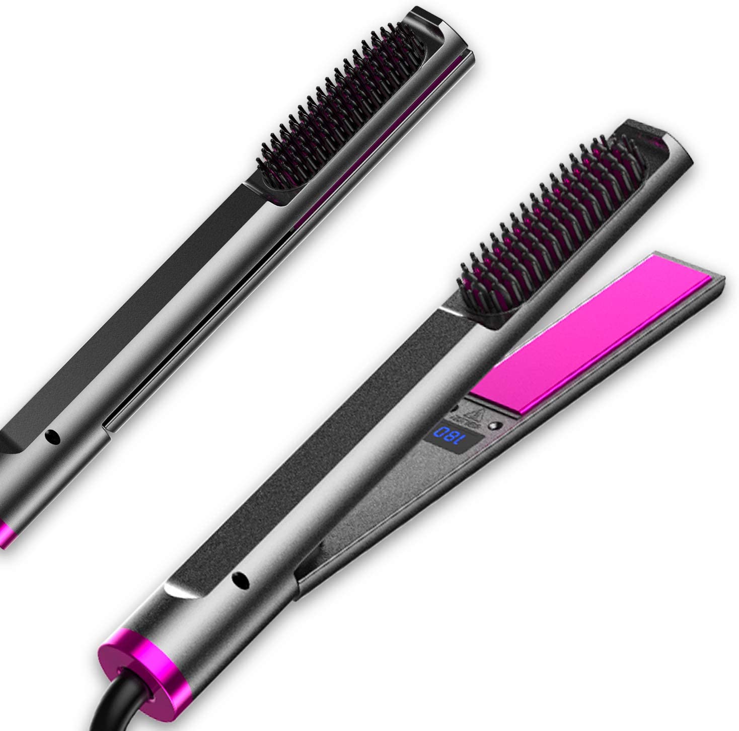 Wholesale ANNWU Professional Hair Straightener, 3 in 1 Flat Iron for Hair, Hair  Straightener and Curler, Electric Hot Comb Hair Straightener,Hair  Straightener Brush with Adjustable Temperature, Instant Heating | Supply  Leader — Wholesale Supply