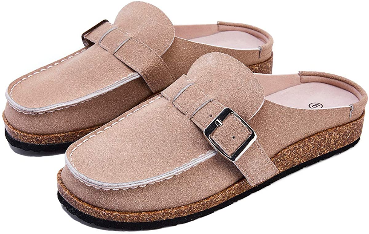 slip on flat mules