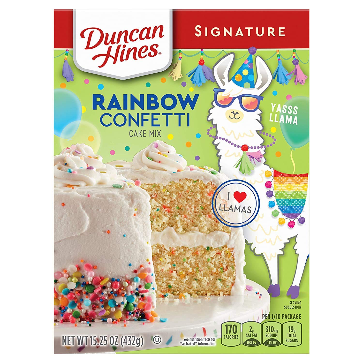 Wholesale Duncan Hines Signature Confetti Cake Mix 15 25 Ounce 2 Pack Supply Leader Wholesale Supply