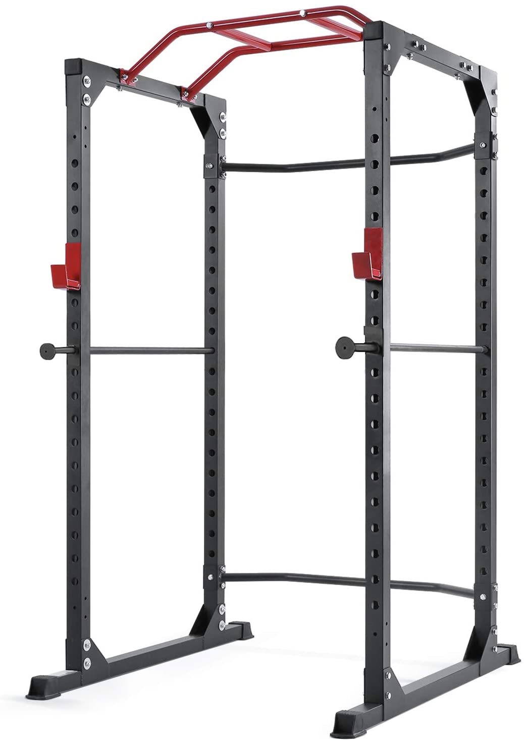 Wholesale MaxKare Power Cage Rack 19-Level Adjustable with J-Hooks Heavy  Duty for 1000lbs Capacity Olympic for Barbell Weight Lifting/Squat  Stand/Push ups/Pull ups