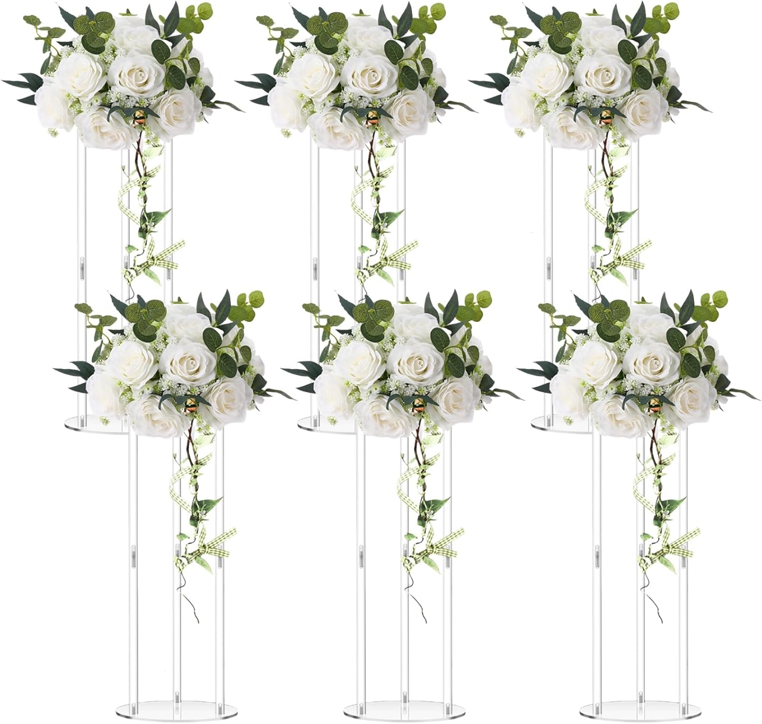 VEVOR 10PCS 23.6inch High Wedding Flower Stand, With Sri Lanka