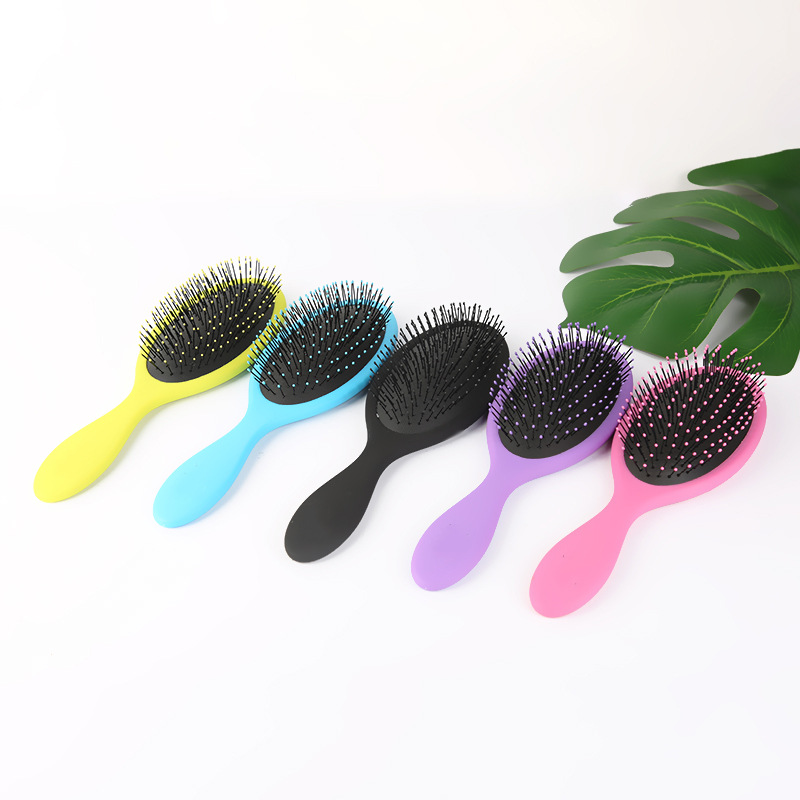 Wet Brush Multi-Pack Squirt Detangler Hair Brushes Pink/Purple/Blue Pack of 3