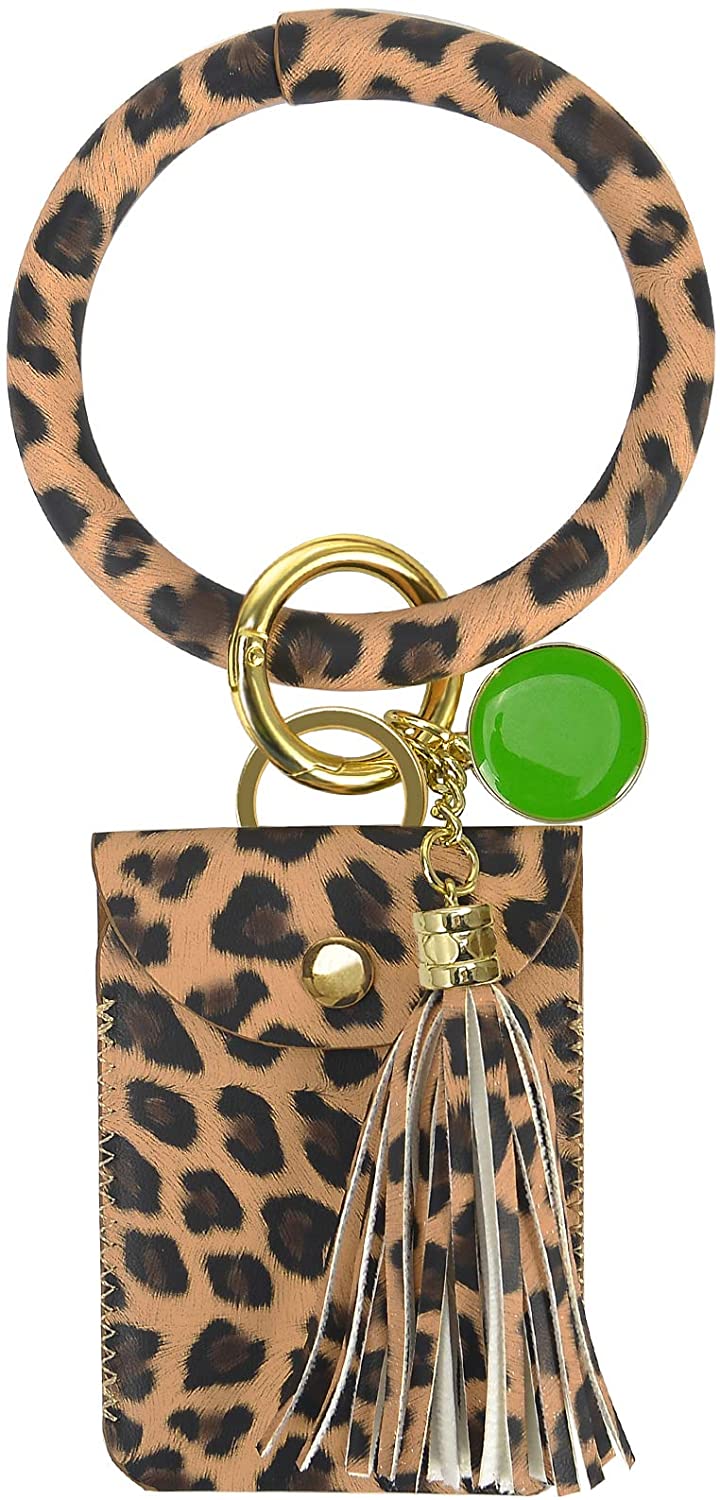 Wholesale Amazon Essentials Keychain Bracelet, Leather Wristlet