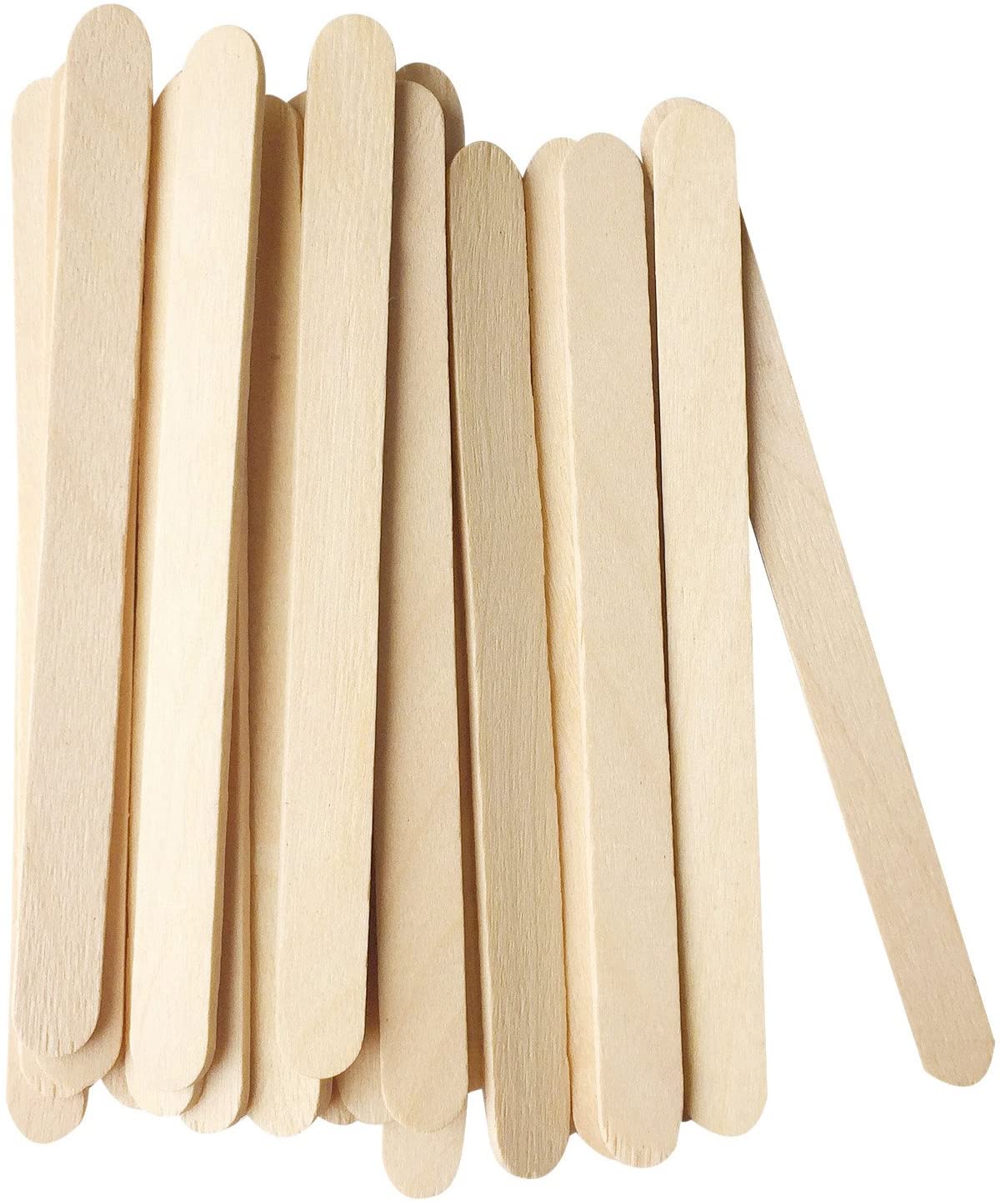 Wholesale Korlon 200 Pcs Craft Sticks Ice Cream Sticks Wooden Popsicle