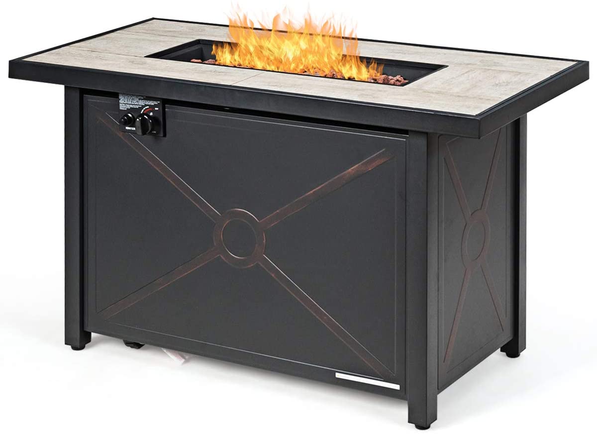 giantex gas fire pit