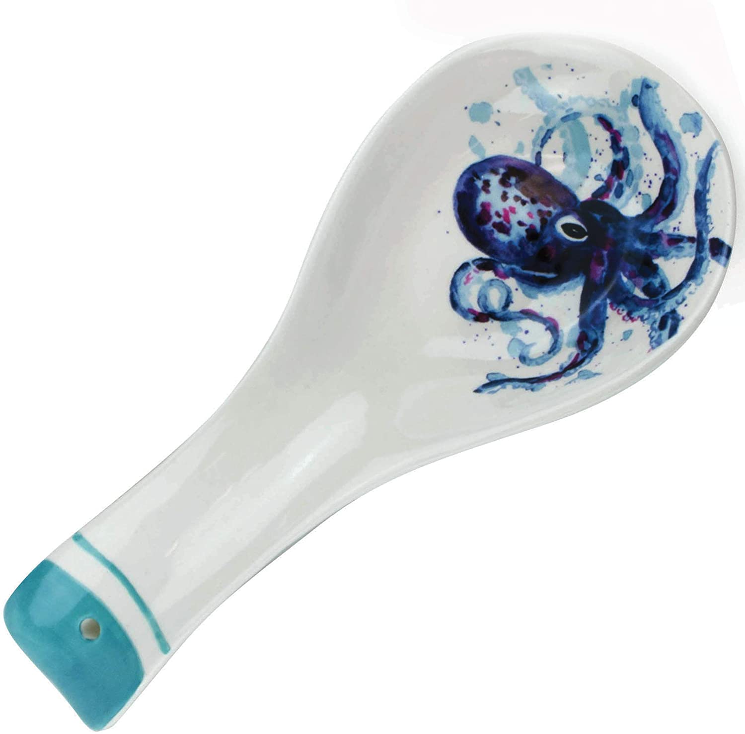 Big Spoon Rest Octopus Yellow, Spoon Rests