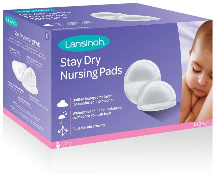Zomee Nursing Pads 100 Count Disposable Nursing Pads for Breastfeeding  Ultra Absorbent Leak Proof Design Individually Wrapped BPA Free
