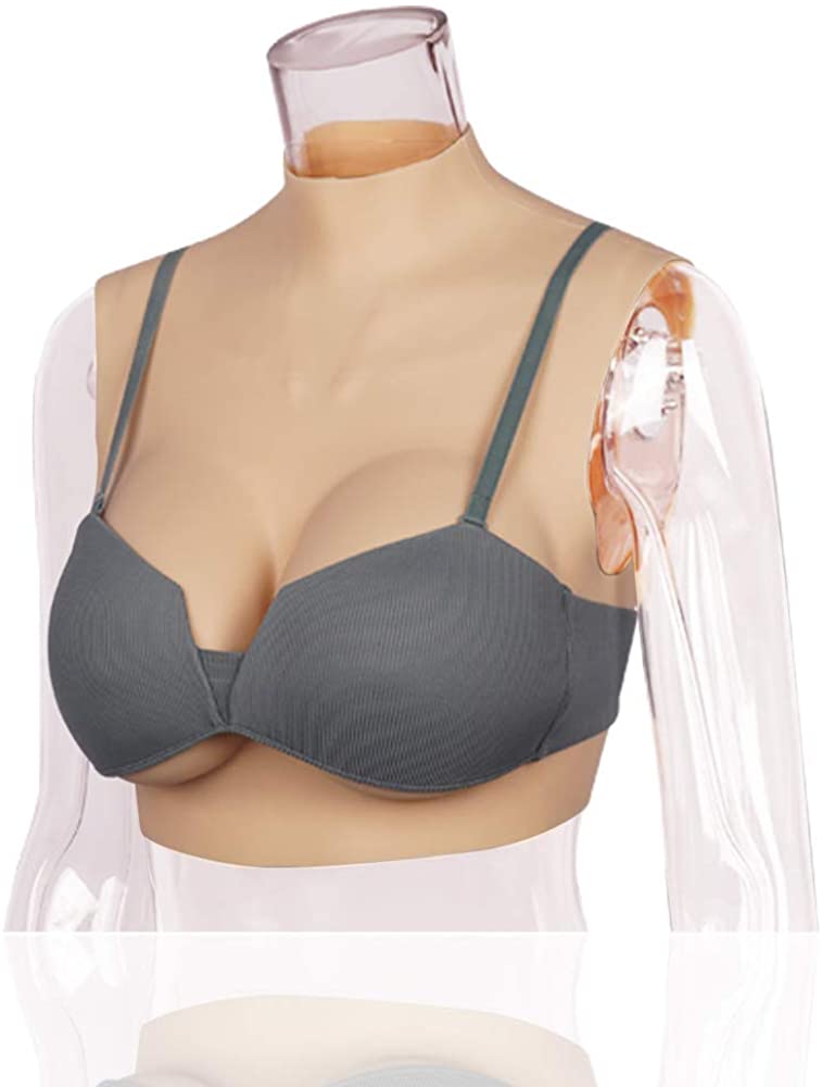 A cup No Oil No Vent New Silicone Breast Plate Forms Crossdresser