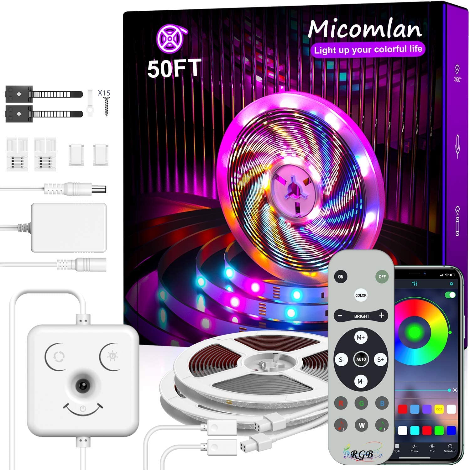 micomlan led strip lights