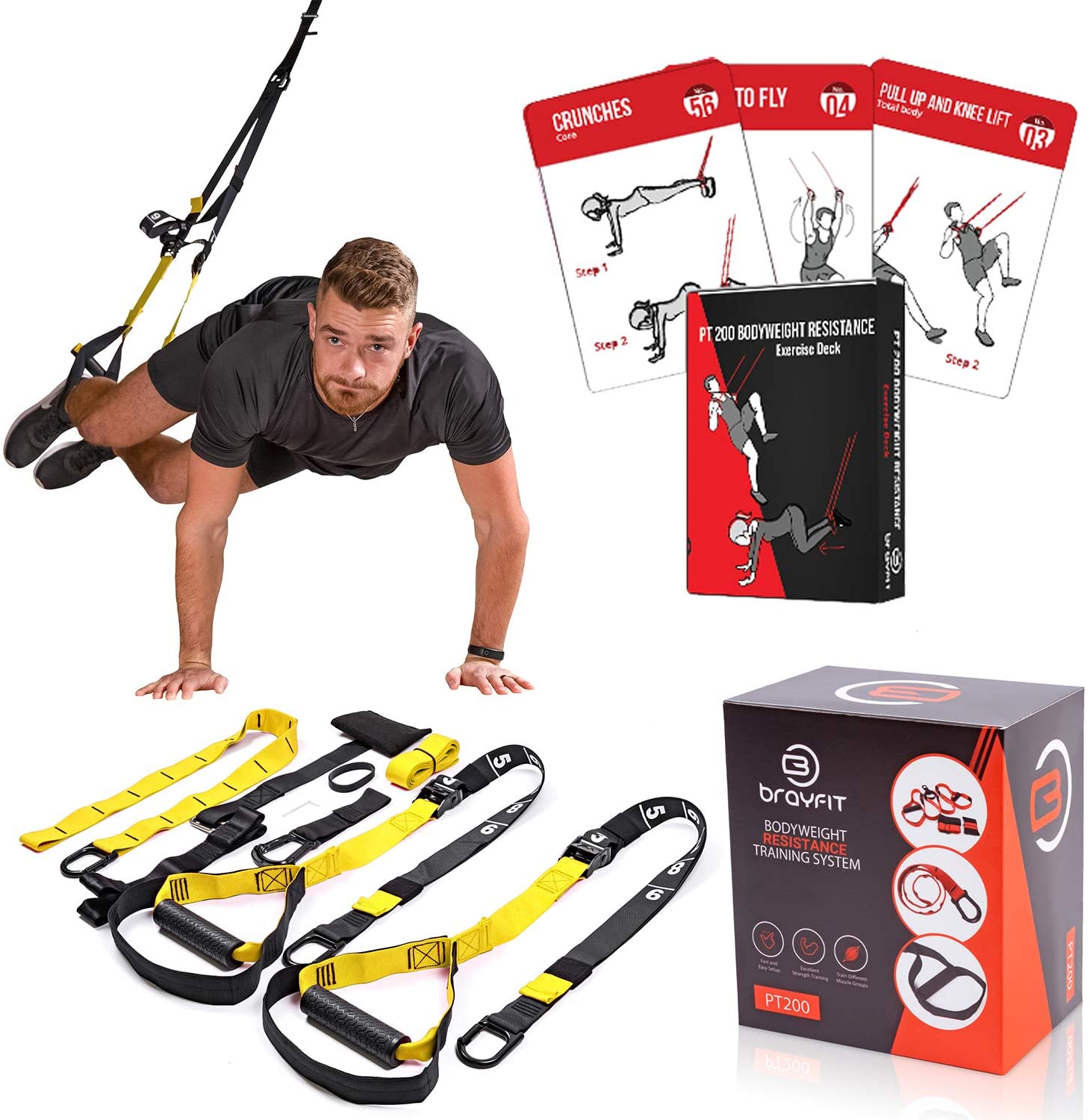 Wholesale BRAYFIT Bodyweight Resistance Home Gym Equipment 10-in-1 Set ...