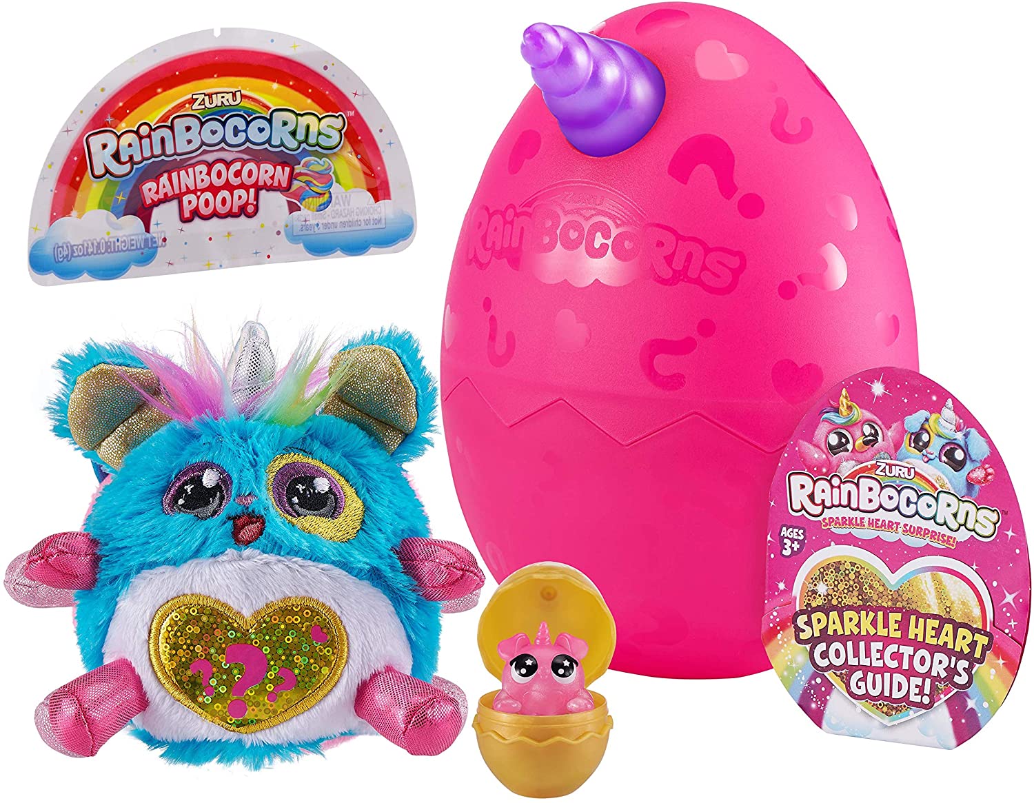 rainbocorn surprise sparkle pets plush