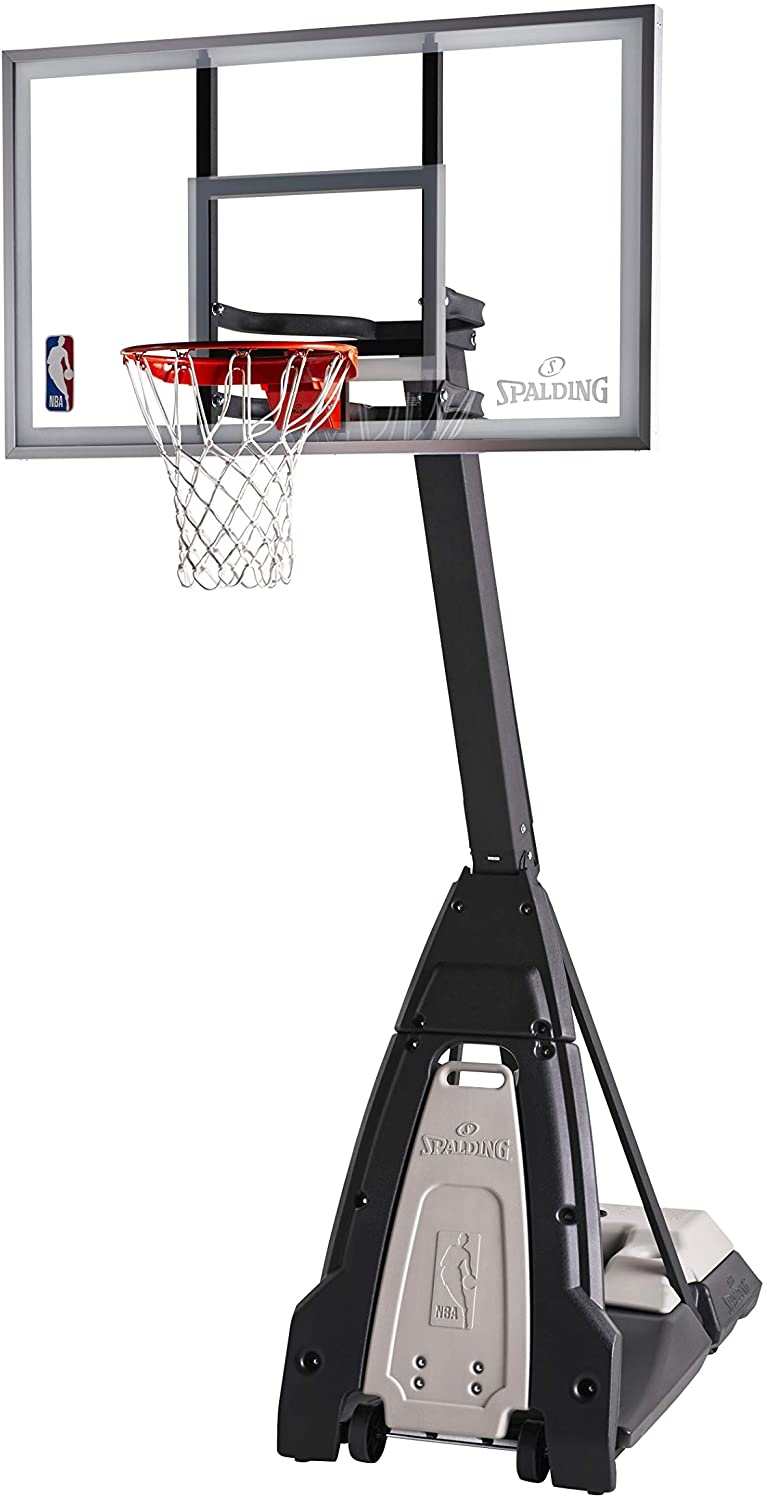 Wholesale Spalding The Beast Glass Portable Basketball Hoop 60” Glass