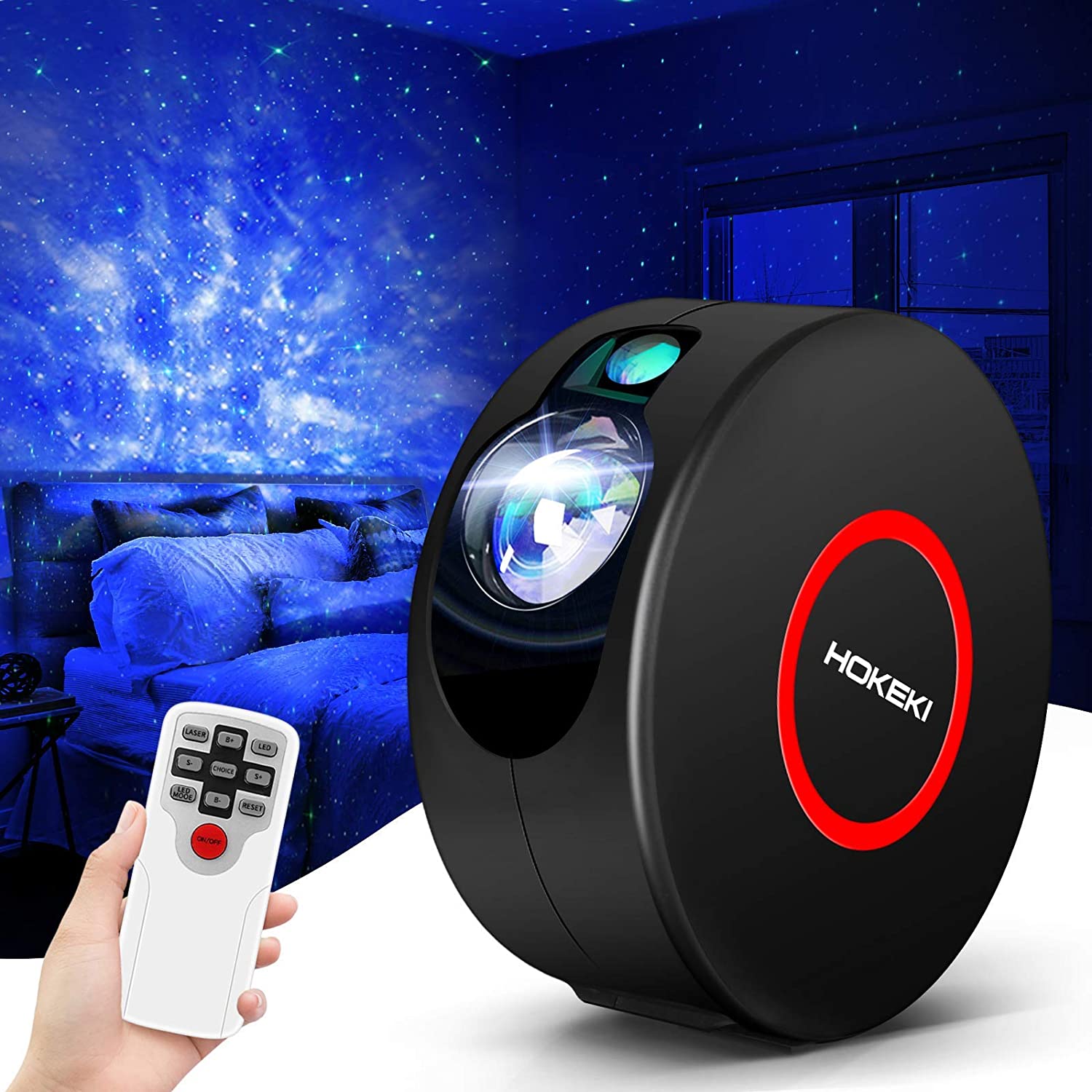 hokeki star projector remote